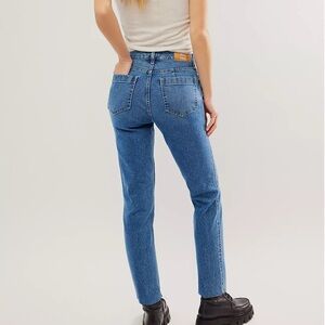 Free People CRVY High-Rise Vintage Straight Jeans Size 29